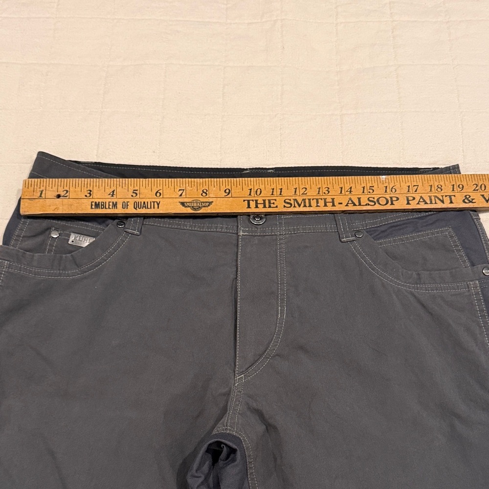 Kuhl Radikal Men's Charcoal Cargo Pants - Picture 8 of 15
